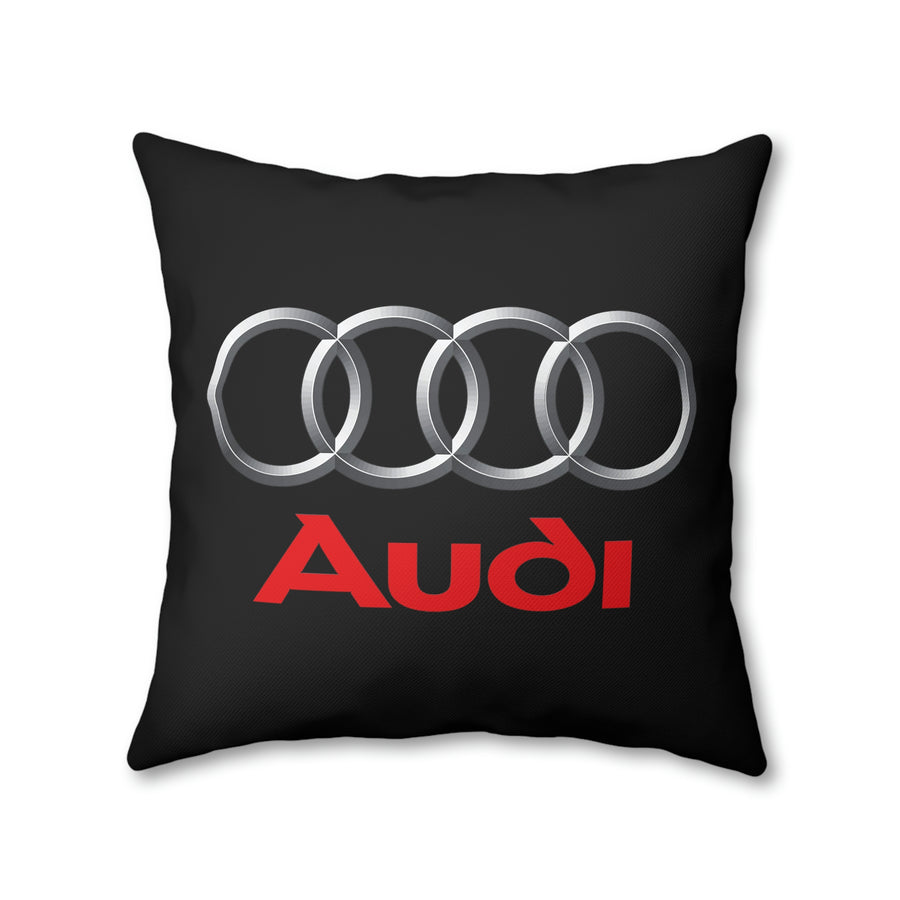 Black Audi Spun Polyester Pillowcase™