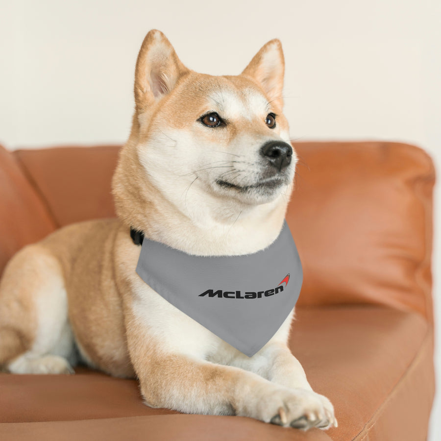 Grey McLaren Pet Bandana Collar™