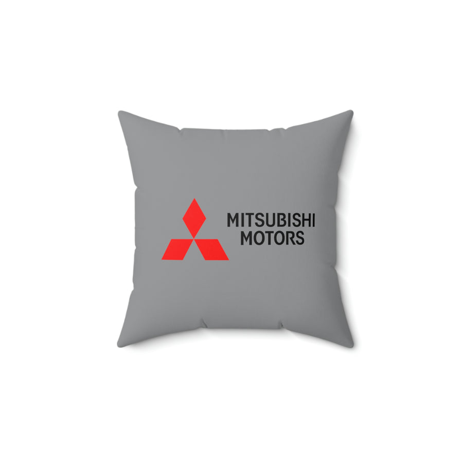 Grey Mitsubishi Spun Polyester Square Pillow™