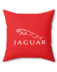 Red Jaguar Spun Polyester Square Pillow™