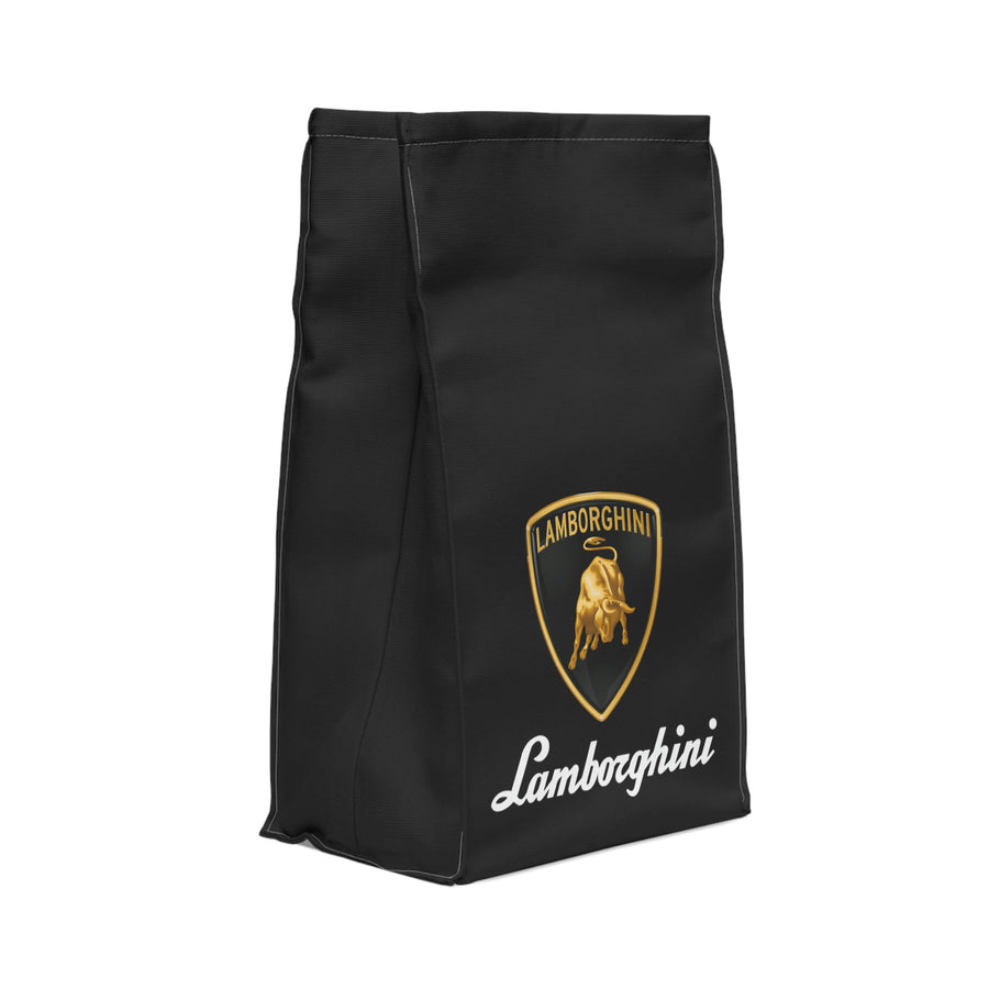 Black Lamborghini Polyester Lunch Bag™