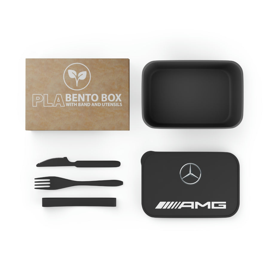 Mercedes PLA Bento Box with Band and Utensils™