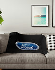 Black Ford Sherpa Blanket™