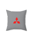 Grey Mitsubishi Spun Polyester Square Pillow™