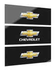 Black Chevrolet Acrylic Prints (Triptych)™