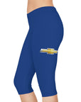 Women's Dark Blue Chevrolet Capri Leggings™