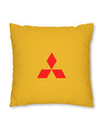 Yellow Mitsubishi Spun Polyester pillowcase™