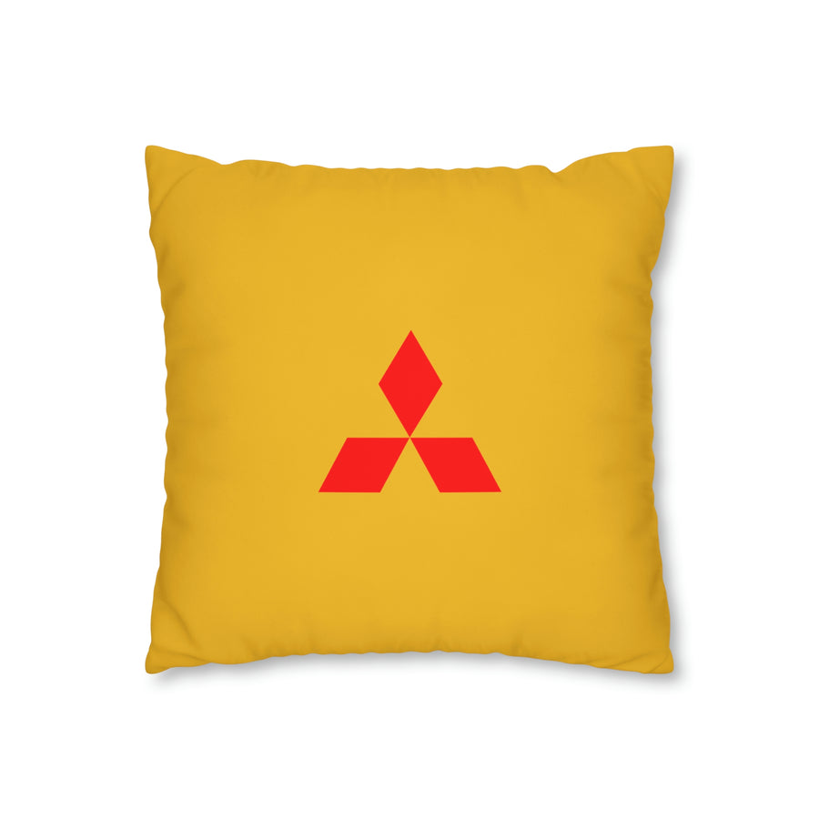 Yellow Mitsubishi Spun Polyester pillowcase™