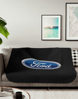 Black Ford Sherpa Blanket™