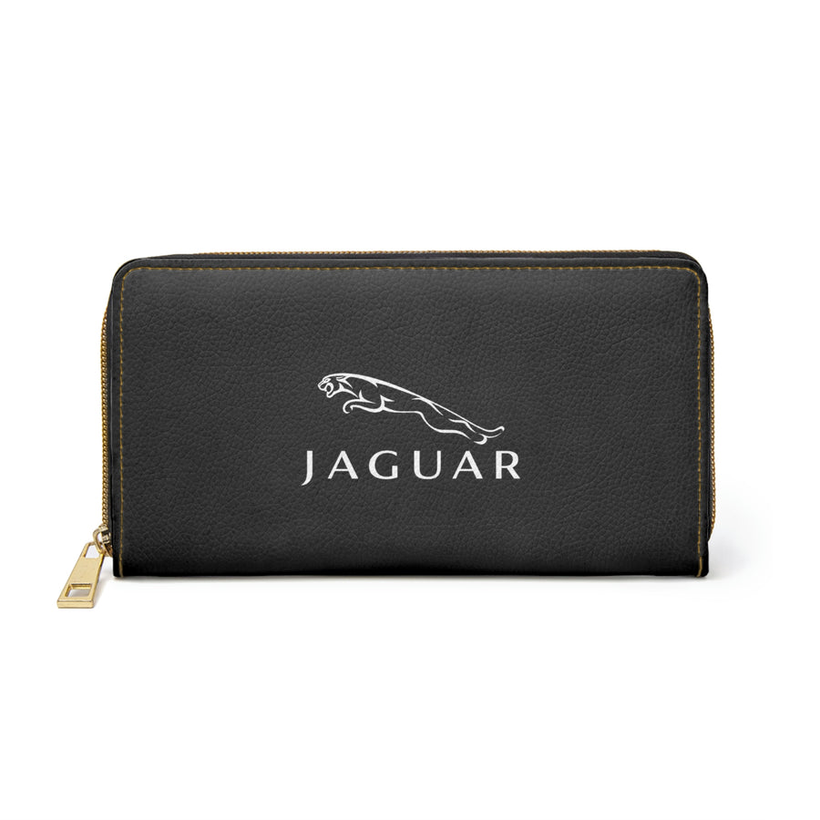 Black Jaguar Zipper Wallet™