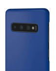 Dark Blue Jaguar Snap Cases™