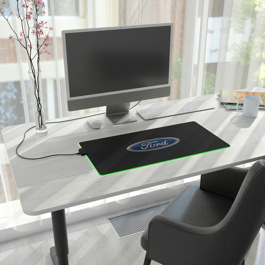 Black Ford LED Gaming Mouse Pad™