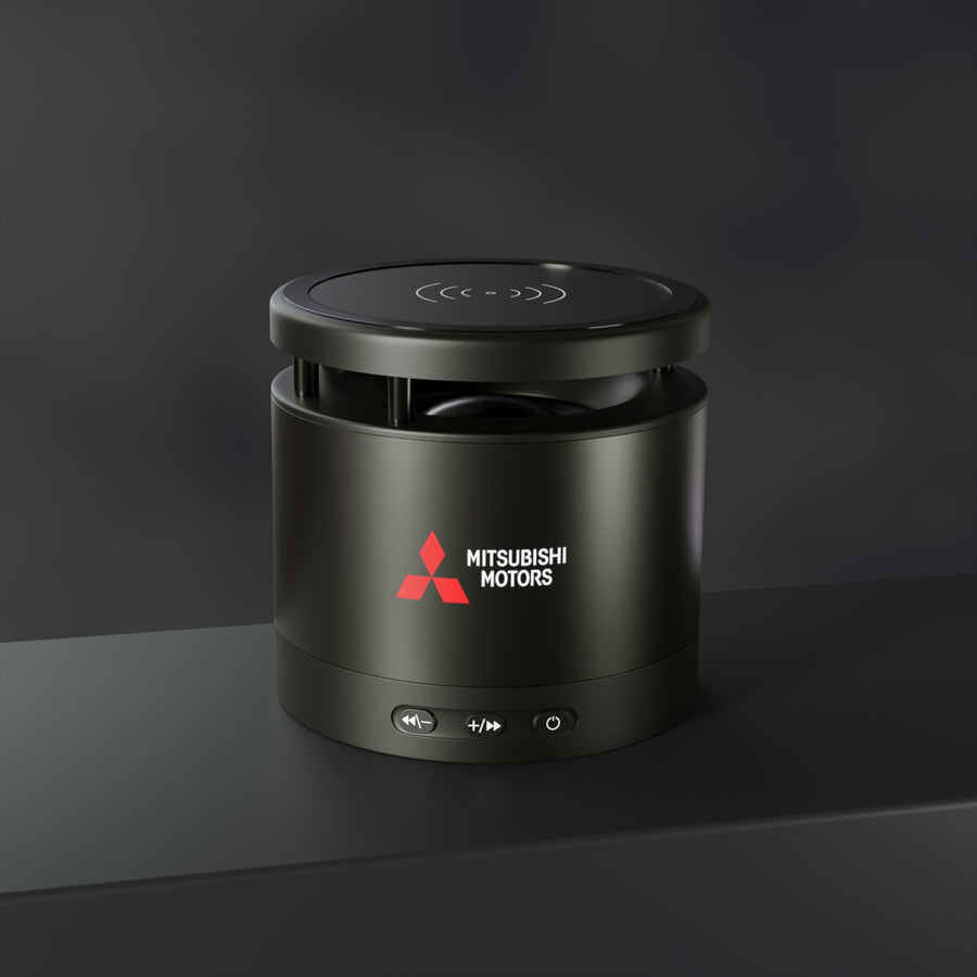 Mitsubishi Metal Bluetooth Speaker and Wireless Charging Pad™