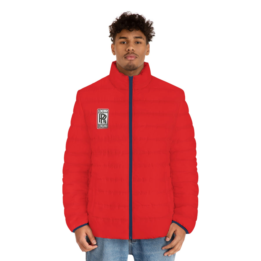 Men's Red Rolls Royce Puffer Jacket™