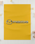 Yellow Mazda Soft Fleece Baby Blanket™