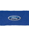 Dark Blue Ford Beach Towel™