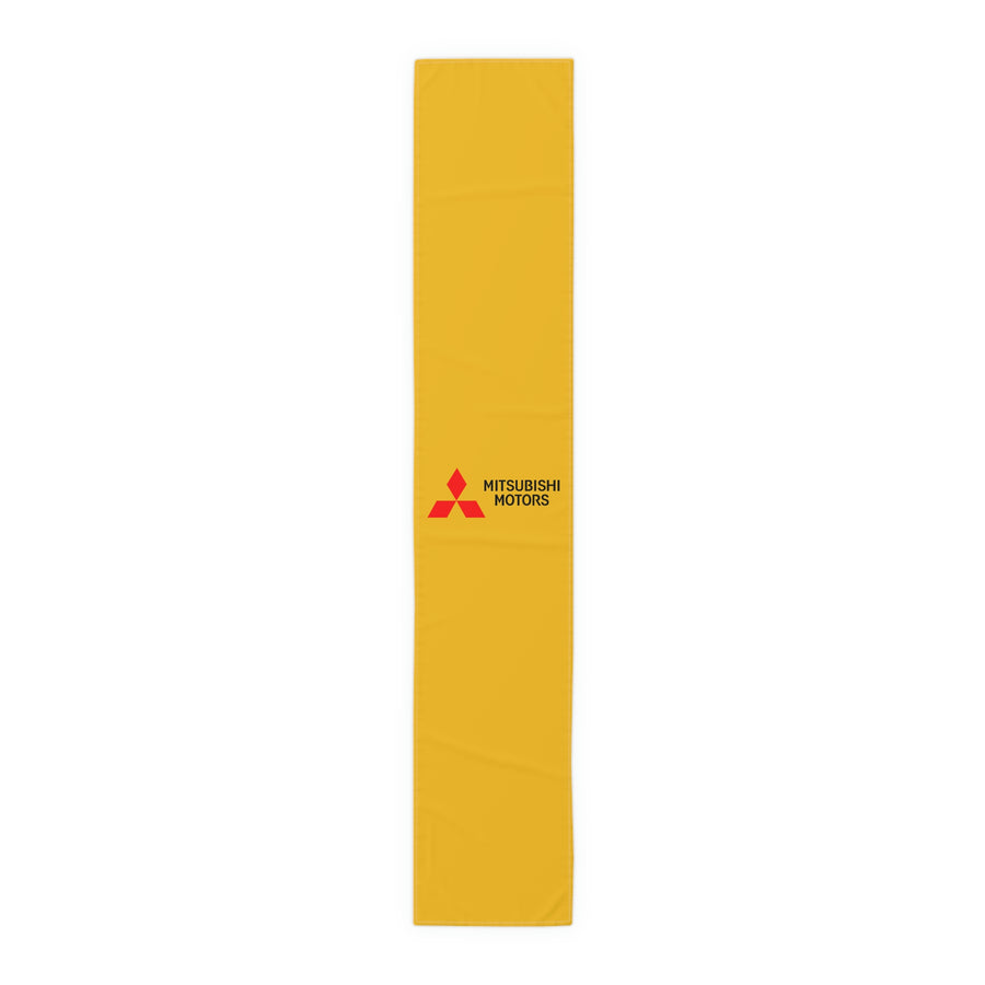 Yellow Mitsubishi Table Runner (Cotton, Poly)™