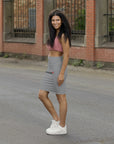 Women's Grey McLaren Mini Skirt™