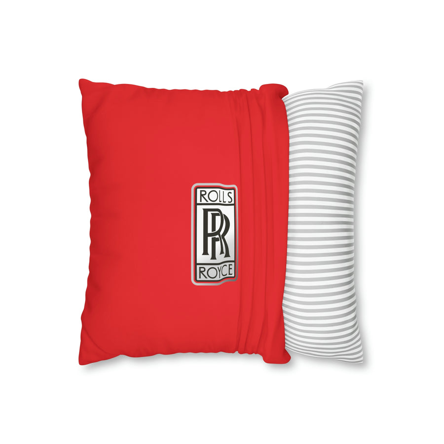 Red Rolls Royce Spun Polyester pillowcase™