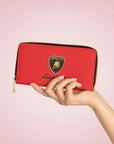 Red Lamborghini Zipper Wallet™