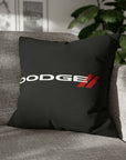 Black Spun Polyester Dodge pillowcase™