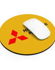 Yellow Mitsubishi Mouse Pad™