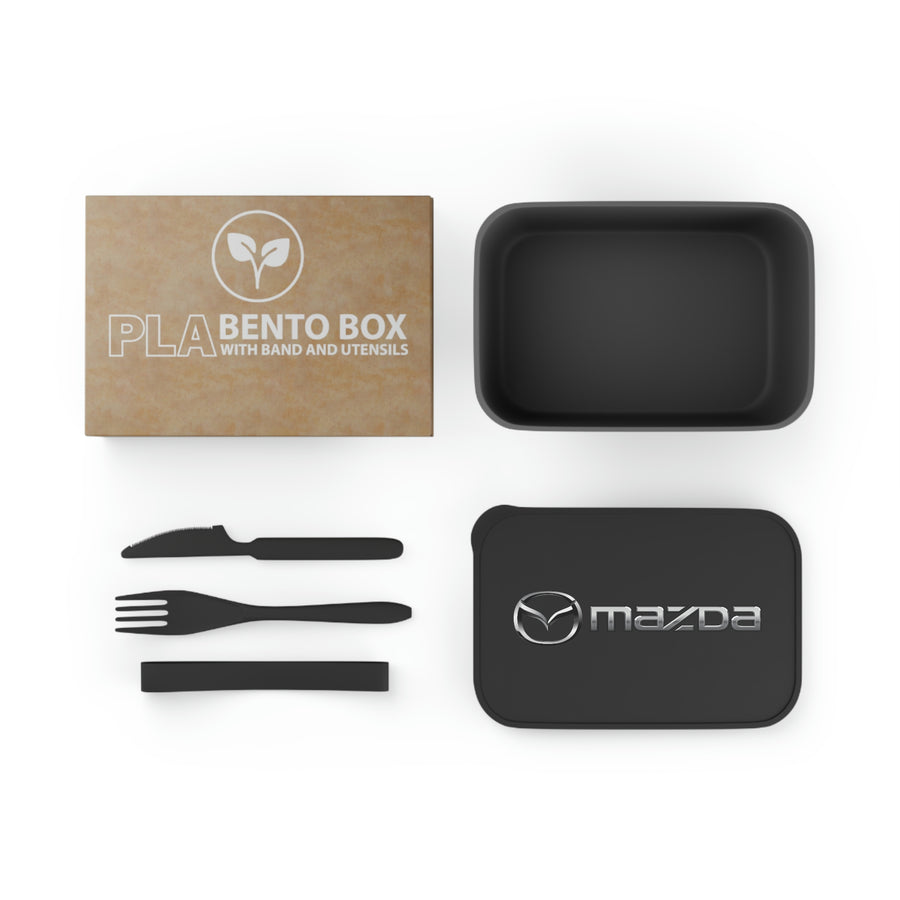 Mazda PLA Bento Box with Band and Utensils™