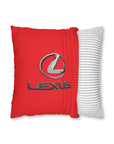 Red Lexus Spun Polyester pillowcase™