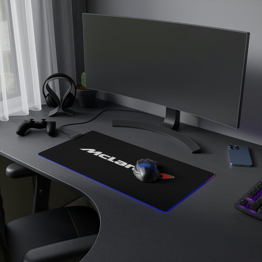 Black McLaren LED Gaming Mouse Pad™