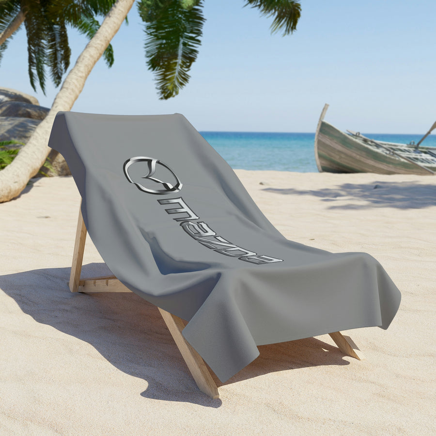 Grey Mazda Beach Towel™