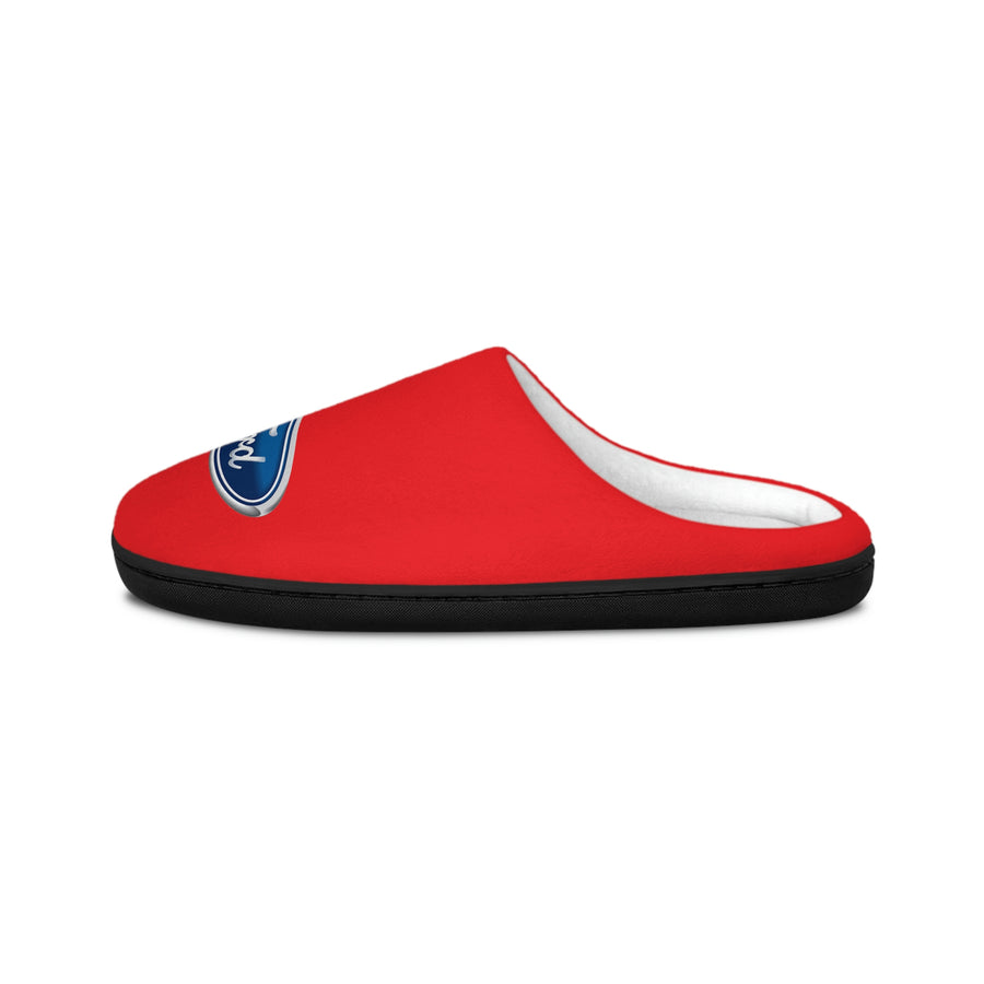 Unisex Red Ford Indoor Slippers™