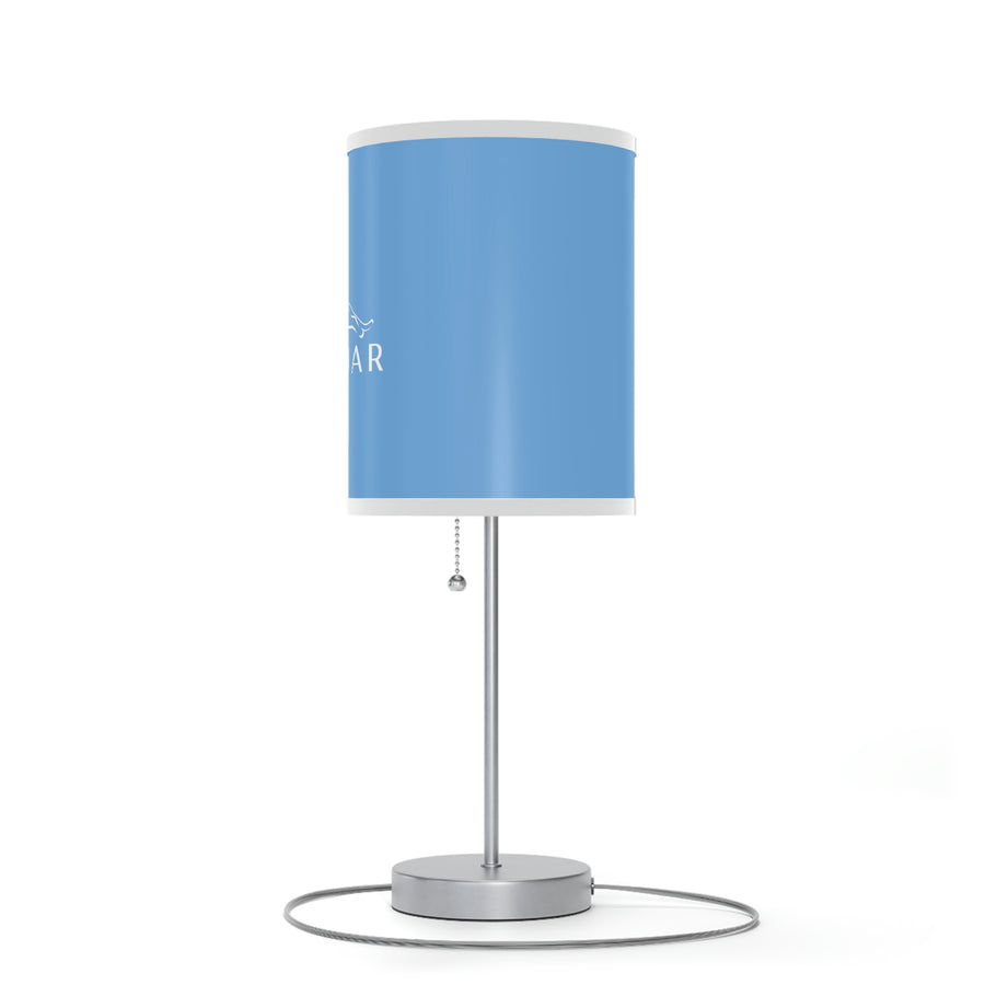 Light Blue Jaguar Lamp on a Stand, US|CA plug™