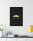 Black Chevrolet Acrylic Prints (French Cleat Hanging)™