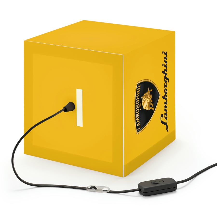 Yellow Lamborghini Light Cube Lamp™