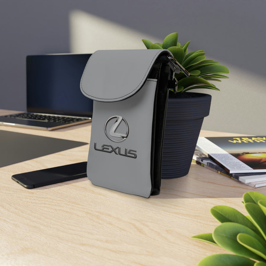 Small Grey Lexus Cell Phone Wallet™