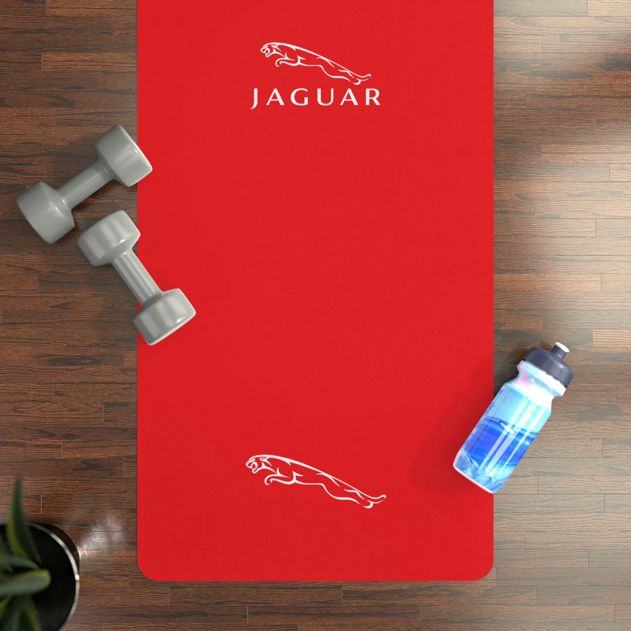 Red Jaguar Rubber Yoga Mat™