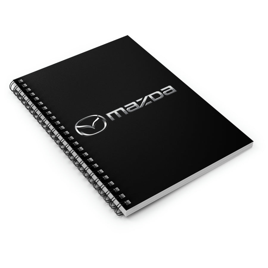 Black Mazda Spiral Notebook - Ruled Line™