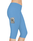 Women's Light Blue Rolls Royce Capri Leggings™