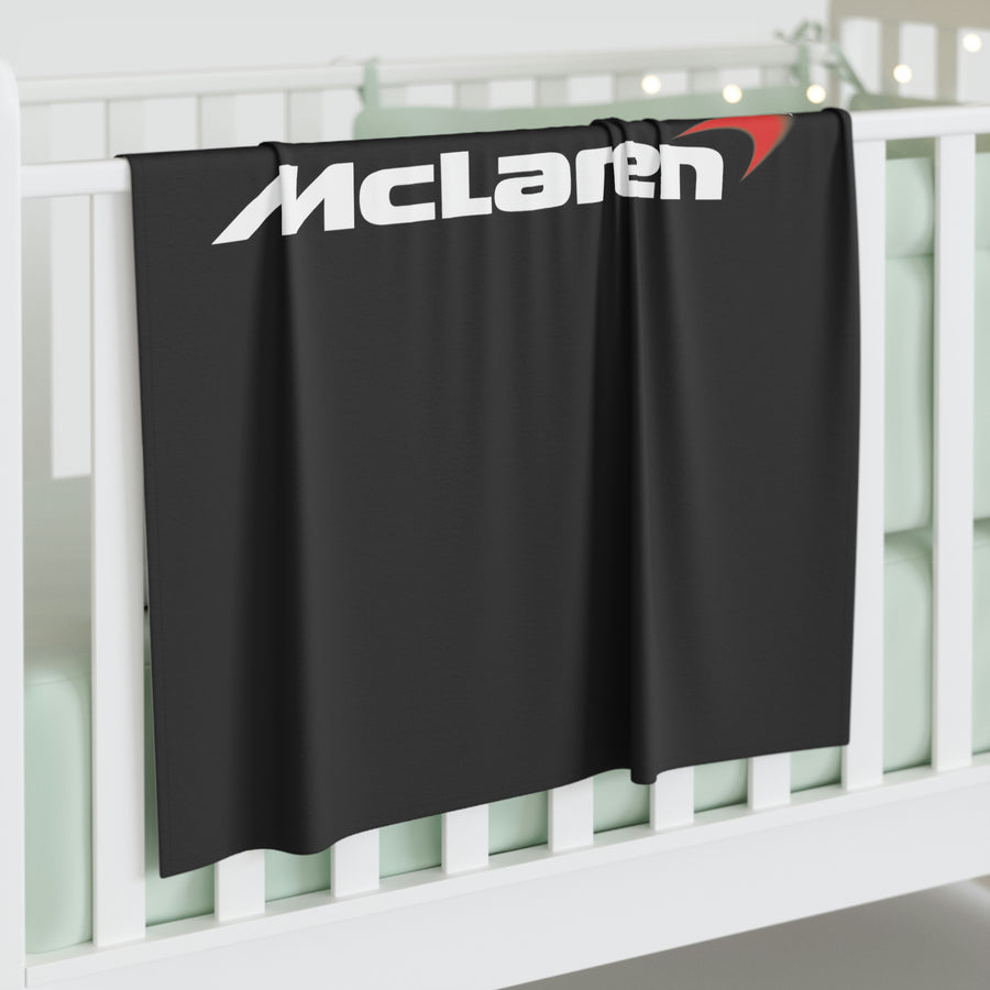 Black McLaren Baby Swaddle Blanket™