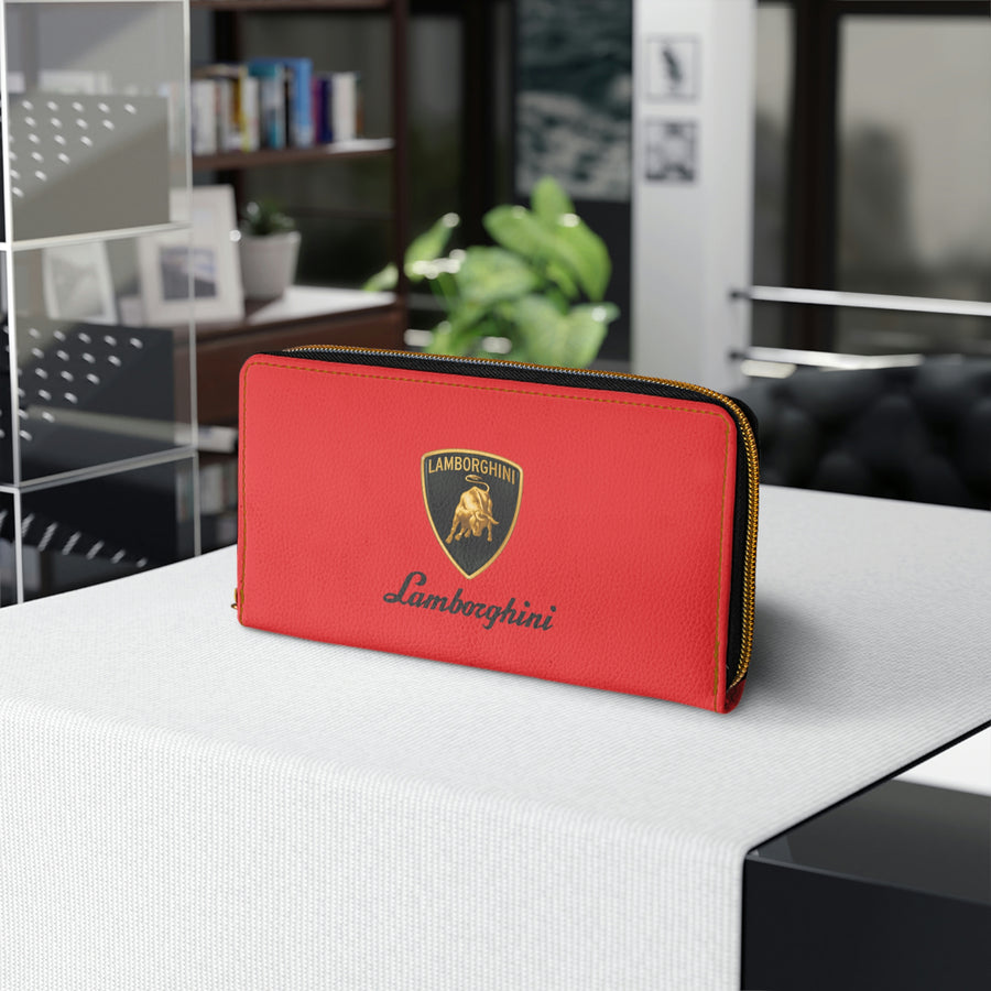 Red Lamborghini Zipper Wallet™