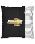 Black Chevrolet Spun Polyester pillowcase™