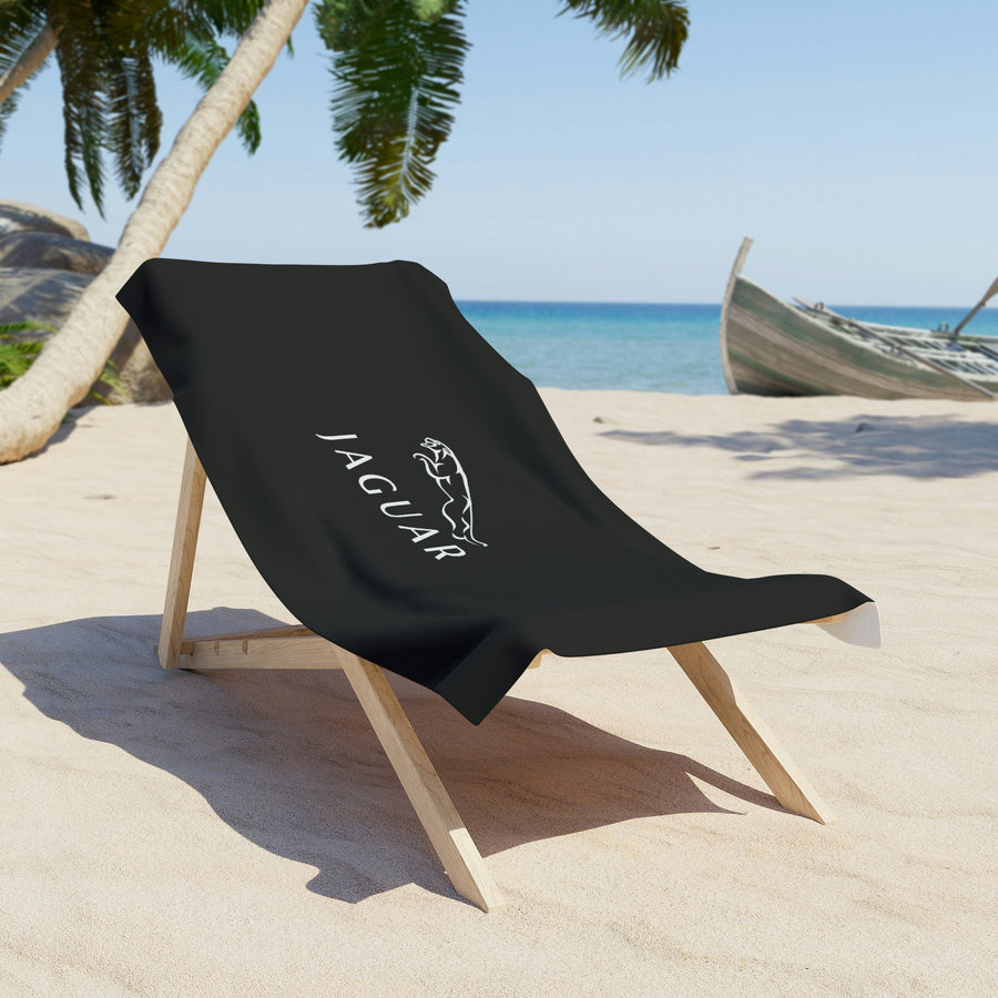 Black Jaguar Beach Towel™