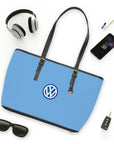 Light Blue Volkswagen Leather Shoulder Bag™