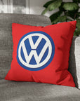 Red Volkswagen Spun Polyester pillowcase™