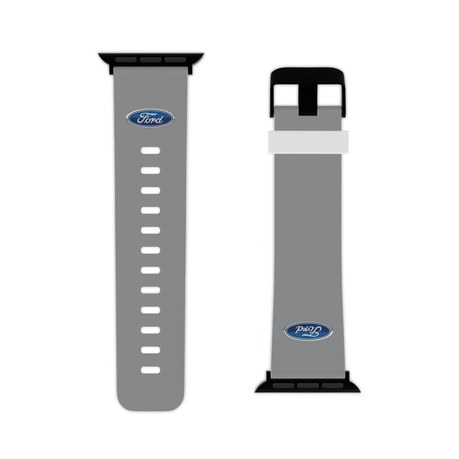 Grey Ford Watch Band for Apple Watch™