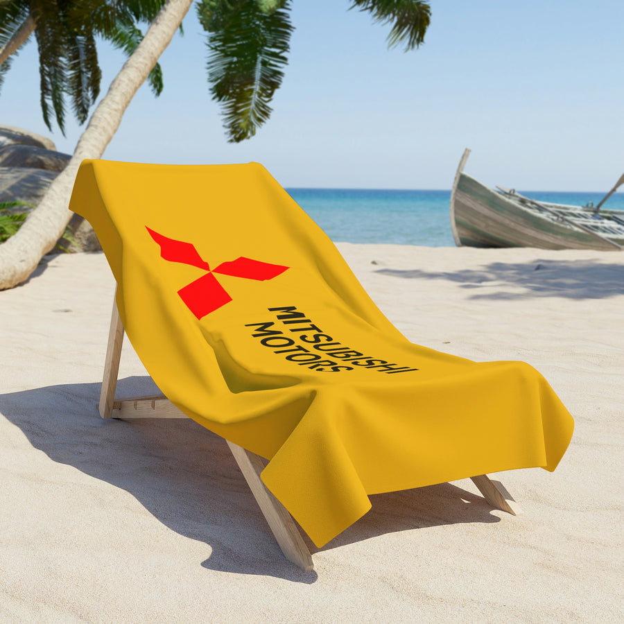 Yellow Mitsubishi Beach Towel™