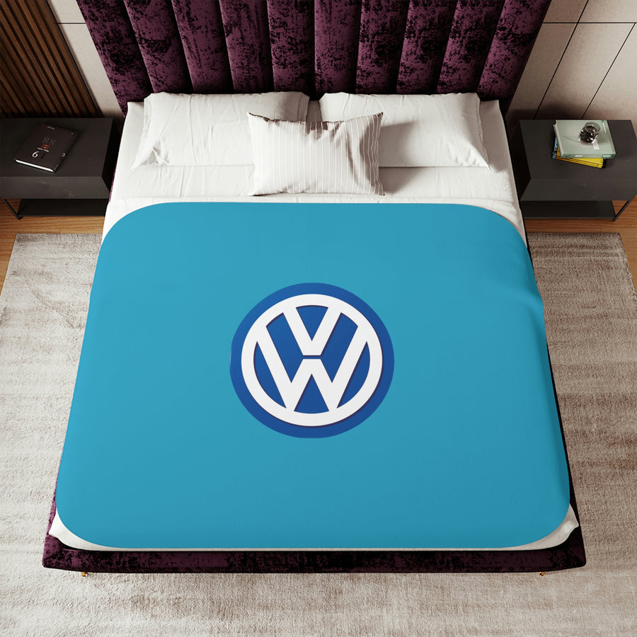 Turquoise Volkswagen Sherpa Blanket™