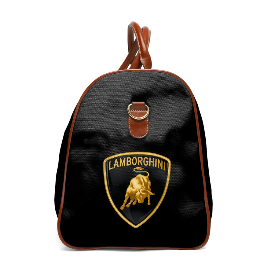 Black Lamborghini Waterproof Travel Bag™