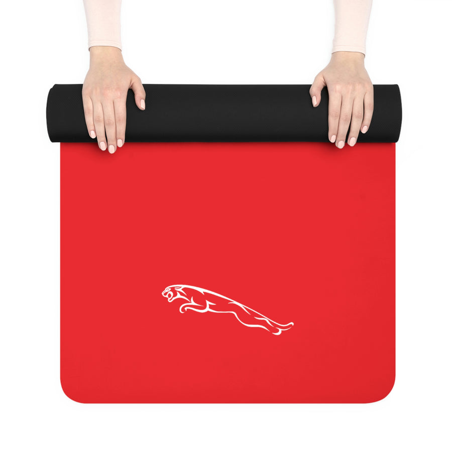 Red Jaguar Rubber Yoga Mat™