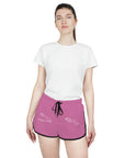 Women's Light Pink Jaguar Relaxed Shorts™